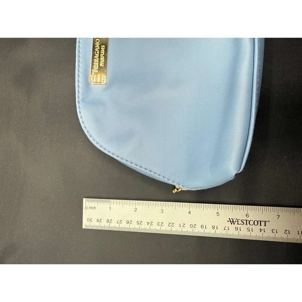 FERRAGAMO Turkish Airlines Travel Amenity Kit Skincare Set Blue Pouch OS